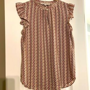 Loft sleeveless blouse